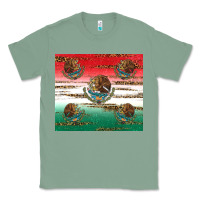 Sage Mexican Flag Classic Tee - RanaPortraitStore
