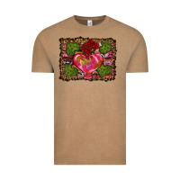 Vintage Coffee Western Background Valentine's Day Vintage Tee - RanaPortraitStore
