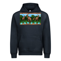 Navy parasaurolophus sippy cup Urban Hoodie - Artiststas
