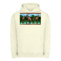 Pigment Pistachio parasaurolophus sippy cup Urban Hoodie - Artiststas