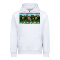 White parasaurolophus sippy cup Urban Hoodie - Artiststas