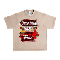 French Oak Christmas With My Tribe Urban Heavy Tee - Bettercallsaul