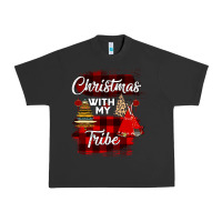 Pigment Black Christmas With My Tribe Urban Heavy Tee - Bettercallsaul