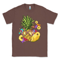 Chestnut pineapple enjoying Classic Tee - BarkalooDesign