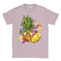 Lilac pineapple enjoying Classic Tee - BarkalooDesign