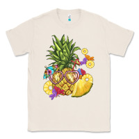 Natural pineapple enjoying Classic Tee - BarkalooDesign