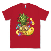 Red pineapple enjoying Classic Tee - BarkalooDesign