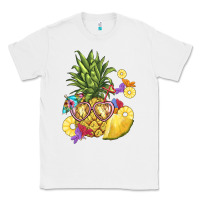 White pineapple enjoying Classic Tee - BarkalooDesign