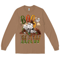 Toasted Coconut Boo haw Long Sleeve Tee - NancyCooperArtShop