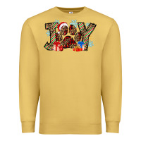 Antique Gold festive joy Premium Sweatshirt - CowhideDigitalArt