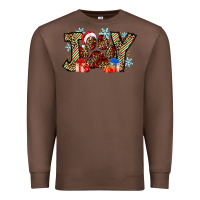 Chestnut festive joy Premium Sweatshirt - CowhideDigitalArt
