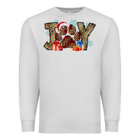 Dove Grey festive joy Premium Sweatshirt - CowhideDigitalArt