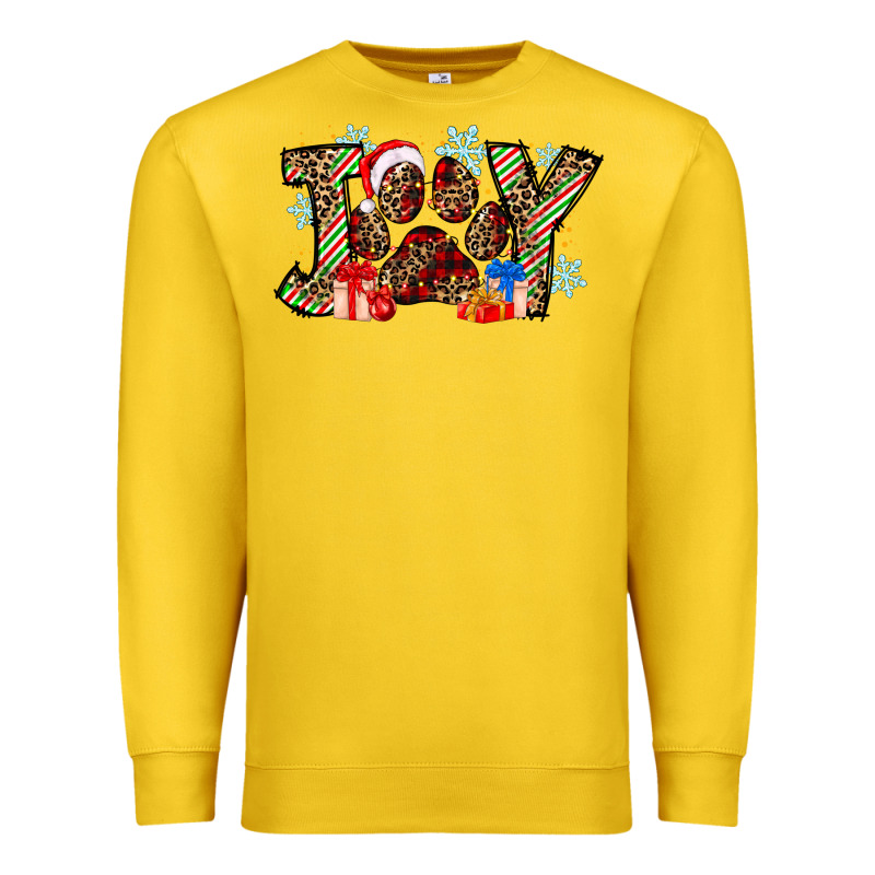 Festive Joy Premium Sweatshirt by CowhideDigitalArt | Teevron
