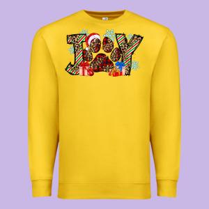 Festive Joy Premium Sweatshirt Designed By Cowhidedigitalart