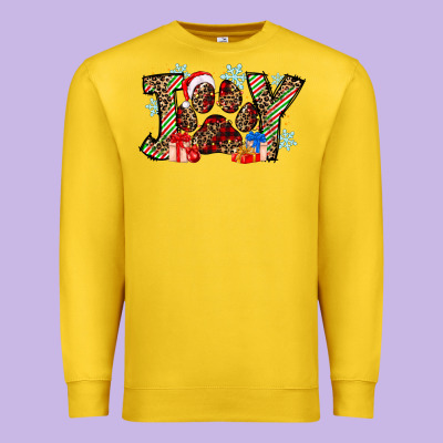 Festive Joy Premium Sweatshirt Designed By Cowhidedigitalart