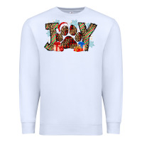 White festive joy Premium Sweatshirt - CowhideDigitalArt