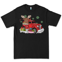Black christmas truck Premium Tee - MaliasSmallBusiness