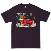 Plum christmas truck Premium Tee - MaliasSmallBusiness