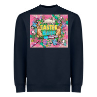 Navy Easter Nurse Easter Day tumbler Heavyweight Sweatshirt - HowdyJamesFarm