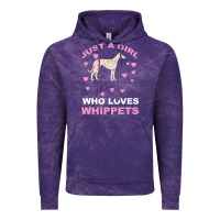 Cloud Purple Just A Girl Who Loves Whippets Vintage Hoodie - Bettercallsaul