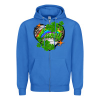 True Royal lucky heart St. Patricks Day Zipper Hoodie - FaDigitalArtStudio