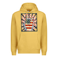 Antique Gold Freedom rock hand Premium Hoodie - FaDigitalArtStudio