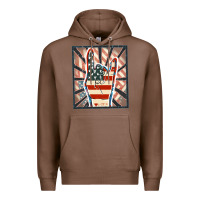 Chestnut Freedom rock hand Premium Hoodie - FaDigitalArtStudio