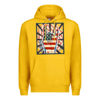 Lemon Freedom rock hand Premium Hoodie - FaDigitalArtStudio