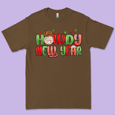 Howdy New Year Premium Tee Designed By Maliassmallbusiness