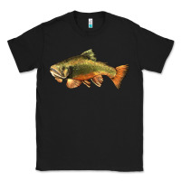 Black leaping brook trout Classic Tee - LillyAllenDesigns