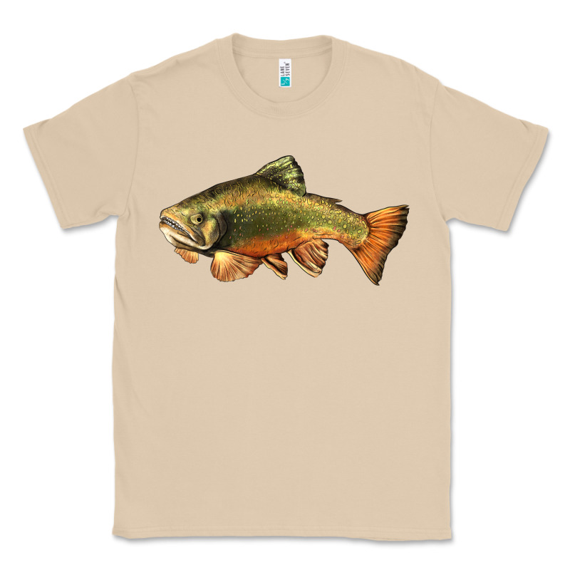 Leaping Brook Trout Classic Tee by LillyAllenDesigns | Teevron