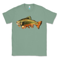 Sage leaping brook trout Classic Tee - LillyAllenDesigns