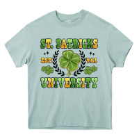 Arona st. patricks university Heavy Core Tee - MaliasSmallBusiness