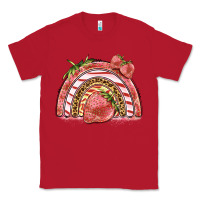 Red strawberry rainbow Classic Tee - BarkalooDesign