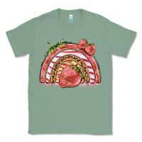 Sage strawberry rainbow Classic Tee - BarkalooDesign