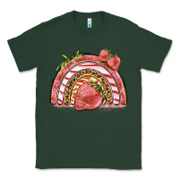 Sports Green strawberry rainbow Classic Tee - BarkalooDesign
