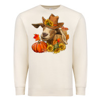 Sandshell fall goat Premium Sweatshirt - LillyAllenDesigns