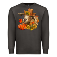 Smoke fall goat Premium Sweatshirt - LillyAllenDesigns