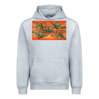 Heather Grey dinosaur brontosaurus sippy cup Urban Hoodie - Artiststas
