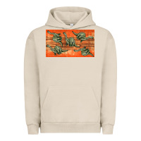 Pigment French Oak dinosaur brontosaurus sippy cup Urban Hoodie - Artiststas