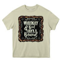 Mossy whiskey bent hell bound black Heavy Core Tee - AdoDesignShop