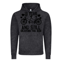Vintage Black 10 Years And Still Enjoying The Ride Vintage Hoodie - Bettercallsaul