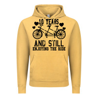Vintage Mustard 10 Years And Still Enjoying The Ride Vintage Hoodie - Bettercallsaul