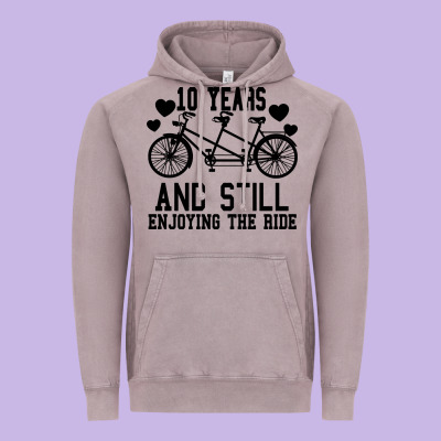 10 Years And Still Enjoying The Ride Vintage Hoodie Designed By Bettercallsaul