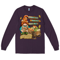 Plum Pumpkin patch hayrides and corn maze Long Sleeve Tee - NancyCooperArtShop