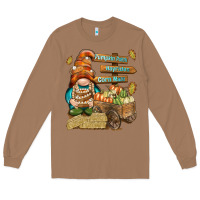 Toasted Coconut Pumpkin patch hayrides and corn maze Long Sleeve Tee - NancyCooperArtShop