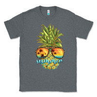 Charcoal Heather pineapple summer Classic Tee - BarkalooDesign