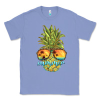 Colony Blue pineapple summer Classic Tee - BarkalooDesign
