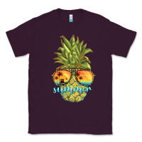 Plum pineapple summer Classic Tee - BarkalooDesign