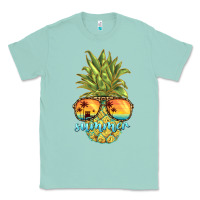 Seafoam pineapple summer Classic Tee - BarkalooDesign
